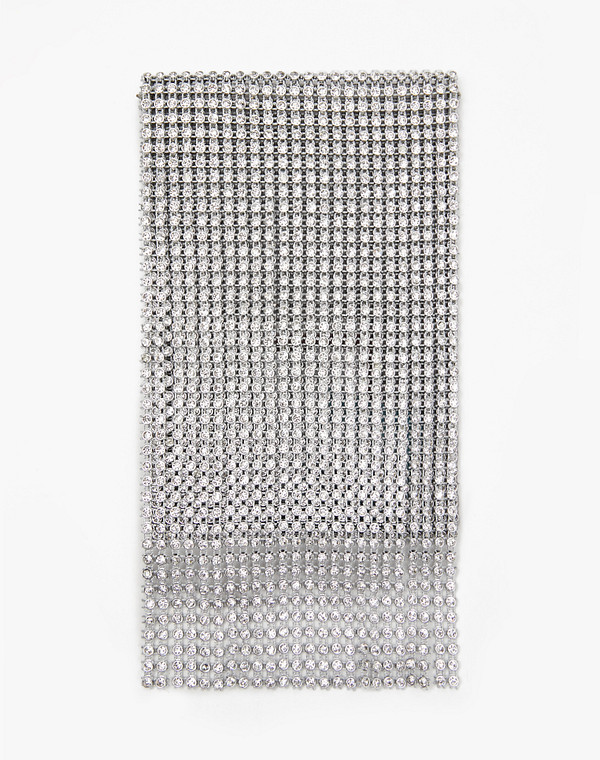 679-3210-7716 Сумка женская и.мат./б.п. серебро, S, Mascotte