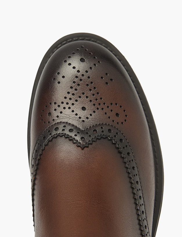 Коричневые женские челси MASCOTTE 58-520823-0109 | ракурс 4