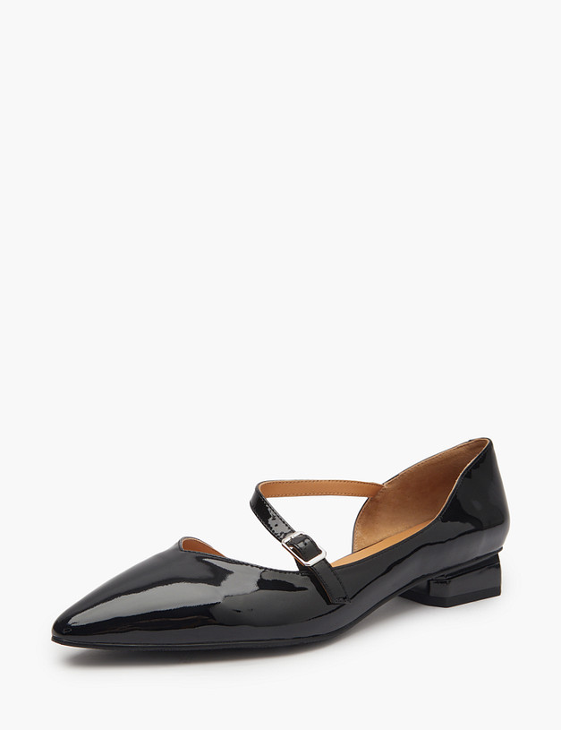 Черные лакированные женские туфли MASCOTTE 100-516011-0702 | ракурс 4