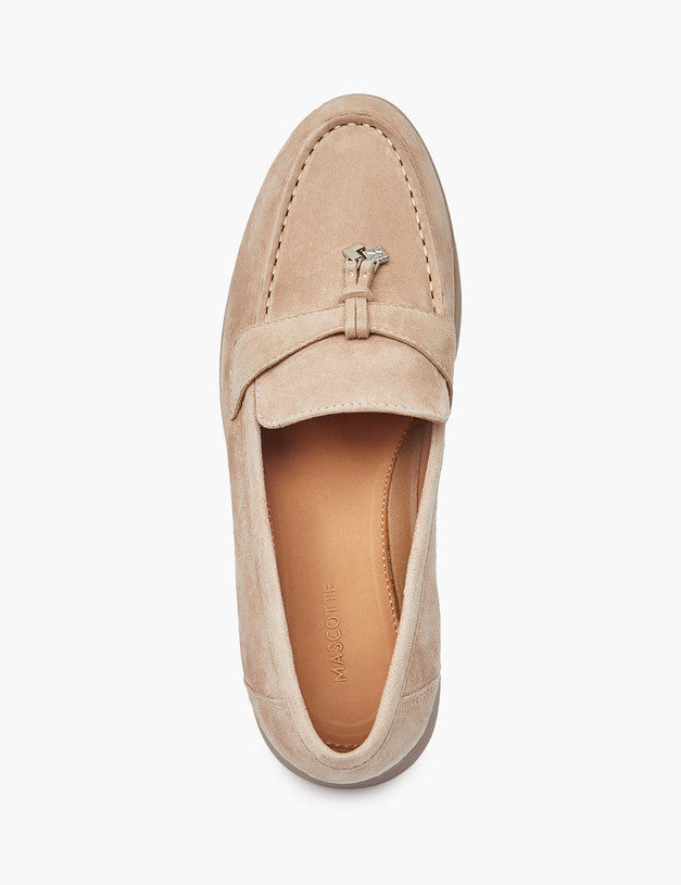 Бежевые женские лоферы MASCOTTE 22-5160511-3612M | ракурс 4