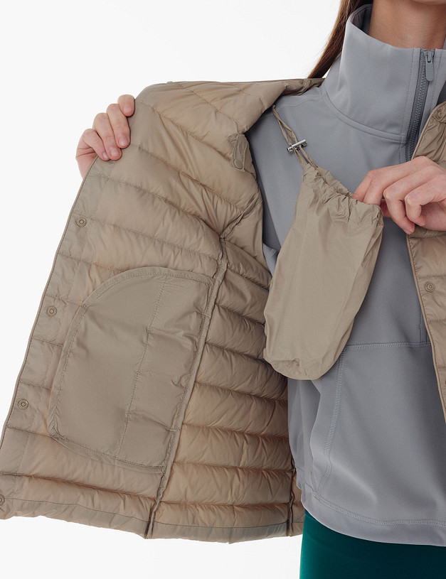 Бежевый женский жилет MASCOTTE 234-3169-2408 | ракурс 5