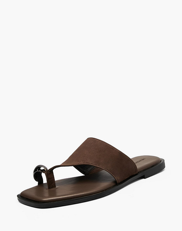 233-615111-4690M Туфли летние женские велюр/нат.кожа корич, Mascotte