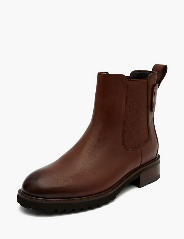 Коричневые женские челси MASCOTTE 58-324621-0109 | ракурс 2