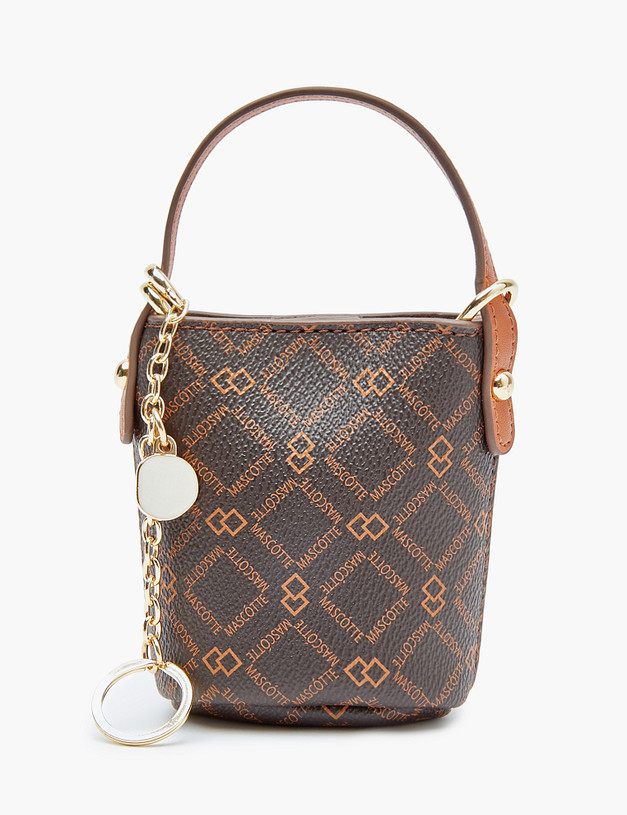 Коричневый брелок MASCOTTE 602-3230-609 | ракурс 2