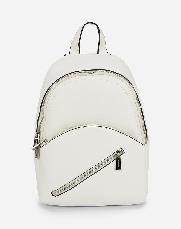 604-1226-601 Рюкзак женский и.кожа/текстиль бел, M, Mascotte