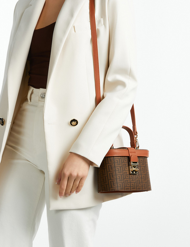 Коричневая женская сумка MASCOTTE 602-2104-609 | ракурс 1