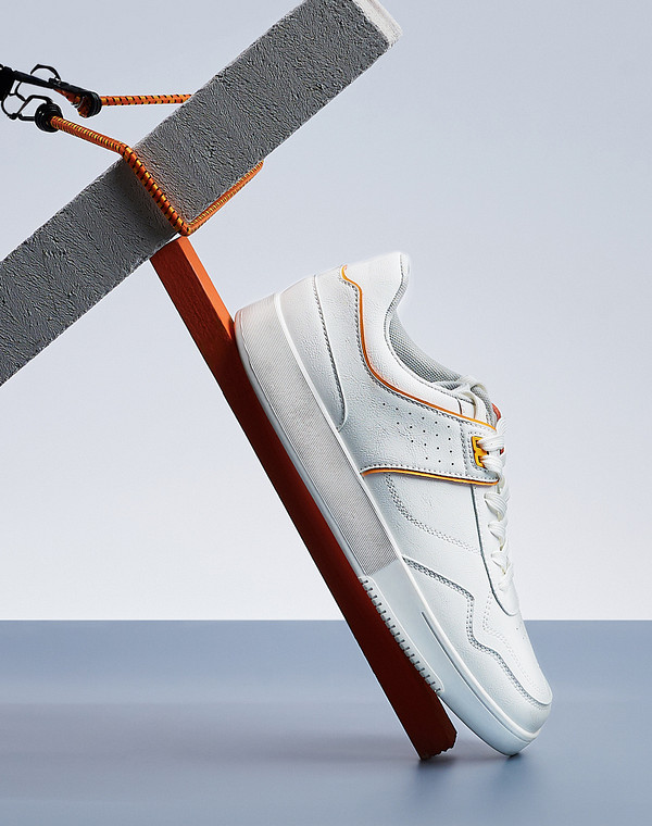 18-410522-0608 Полуботинки для активного отдыха мужские и.кожа/текстиль молочн-оранж, Mascotte Lite