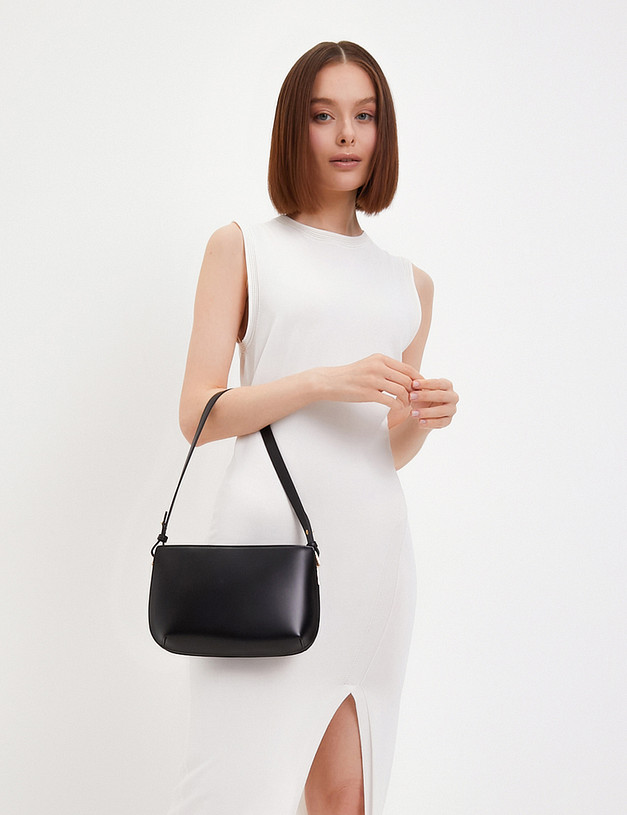 Черная женская сумка MASCOTTE 660-4125-602 | ракурс 2 Черная женская сумка MASCOTTE 660-4125-602 | ракурс 2