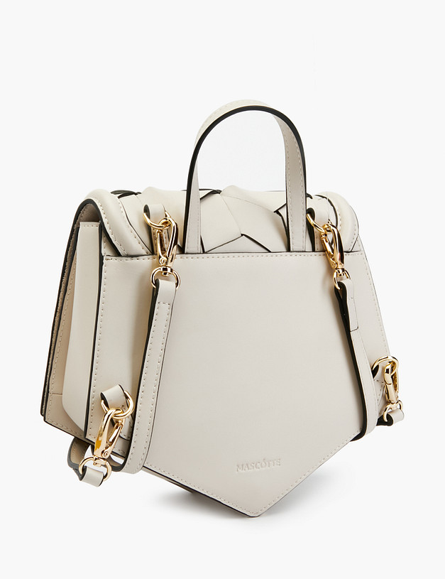 Молочный женский рюкзак MASCOTTE 658-2115-601 | ракурс 3