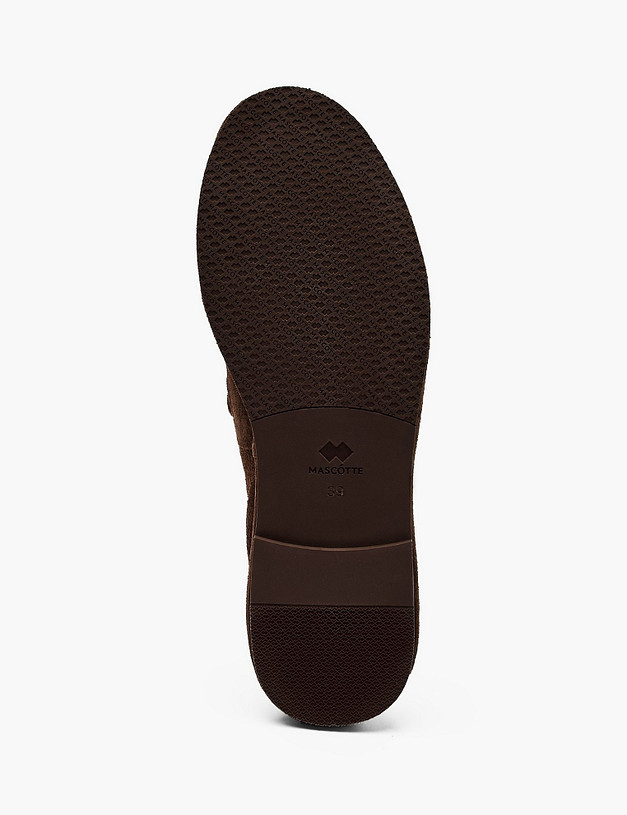 Коричневые женские слиперы MASCOTTE 175-6103891-6602M | ракурс 5