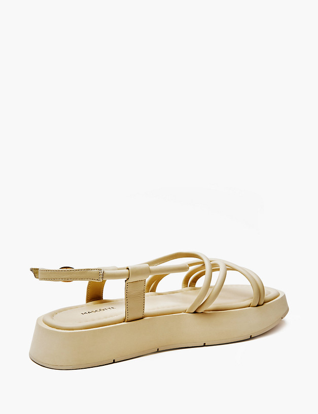 Молочные женские сандалии MASCOTTE 172-4126213-7503M | ракурс 3