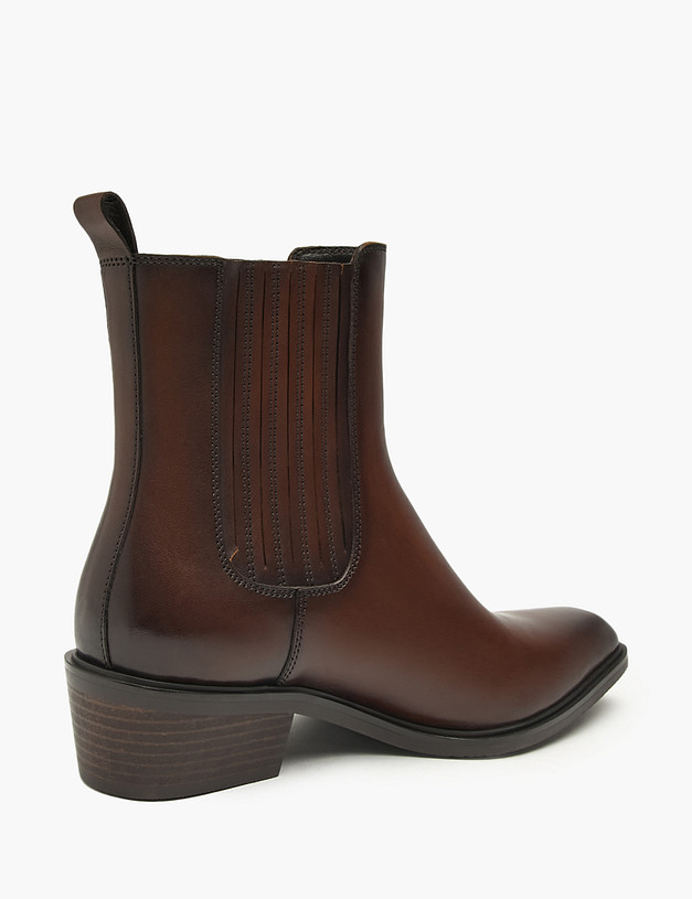 Коричневые женские казаки MASCOTTE 58-526321-0109 | ракурс 5