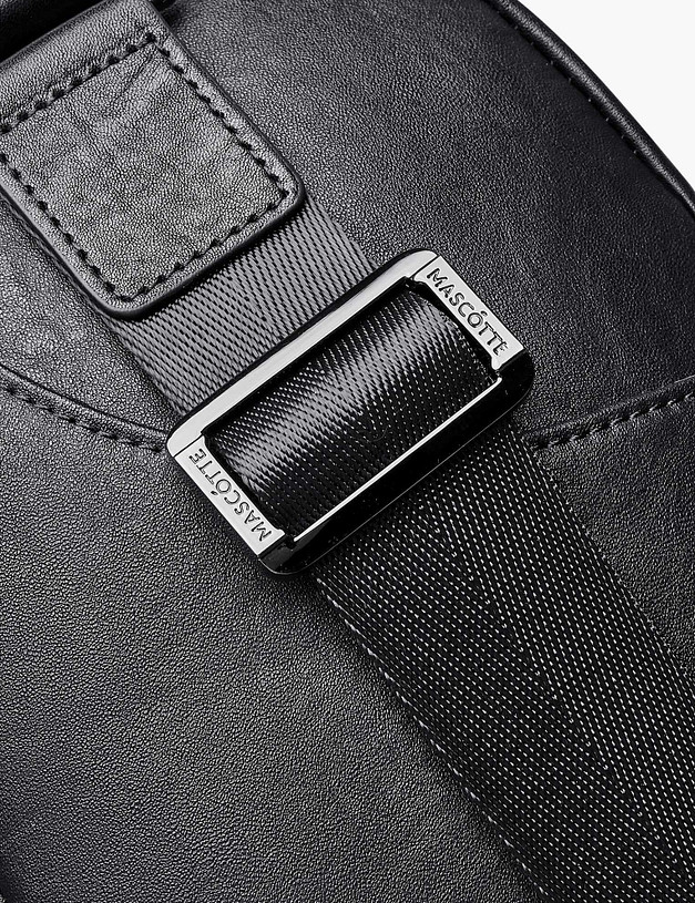 Черная мужская сумка MASCOTTE 604-5121-102 | ракурс 5