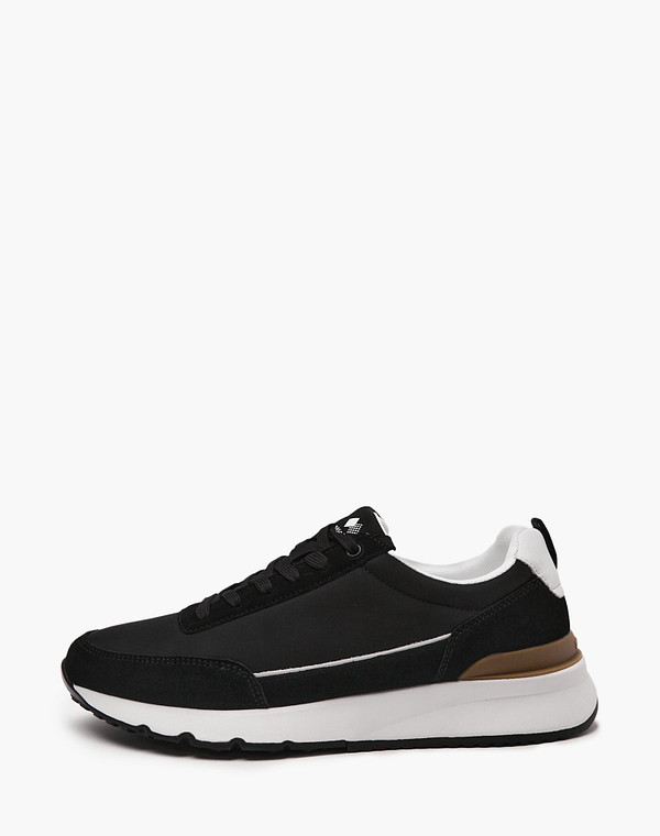 64-5150621-0202 Полуботинки для активного отдыха мужские велюр-кож.спилок/текстиль черн, Mascotte