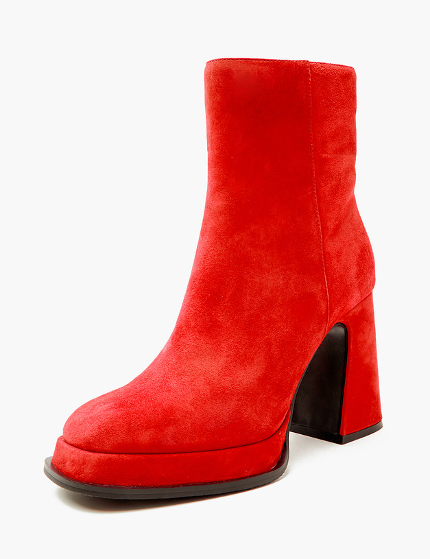 Красные женские ботильоны MASCOTTE 15-3205421-0605 | ракурс 3