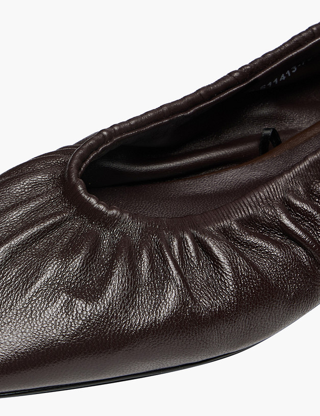 Коричневые женские балетки MASCOTTE 100-611413-7530M | ракурс 6