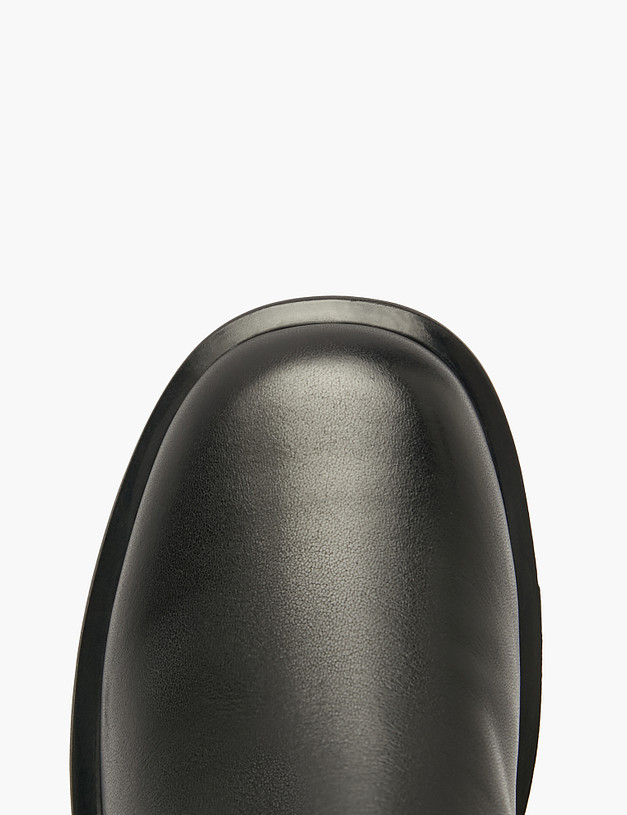 Черные женские зимние полусапоги MASCOTTE 126-5282031-3100M | ракурс 4