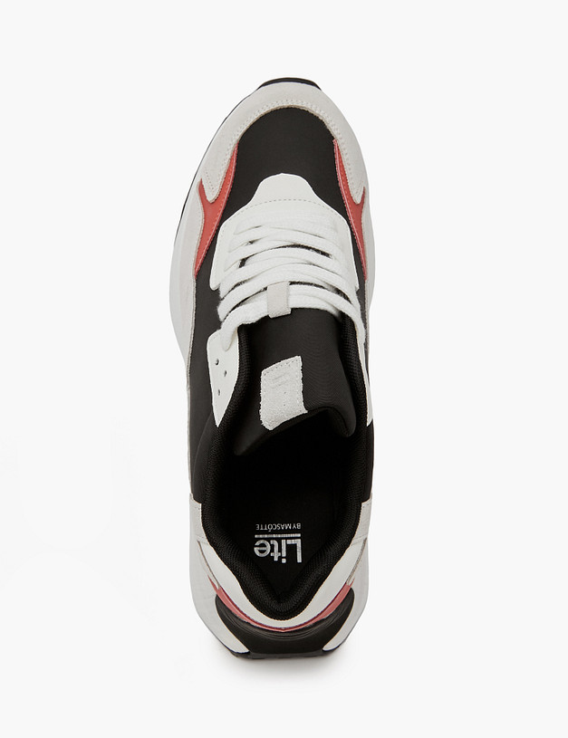 Черные мужские кроссовки MASCOTTE 128-417121-0202 | ракурс 5