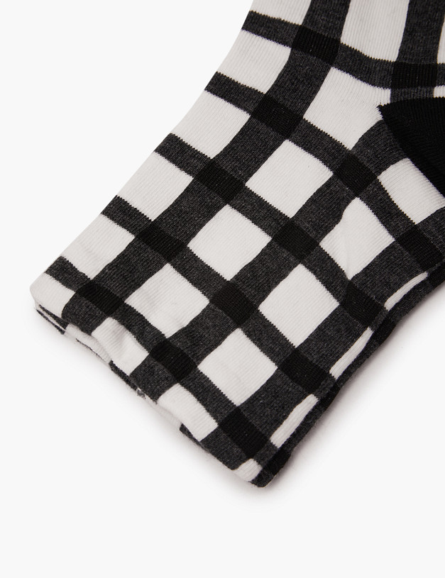 Черно-белые женские носки MASCOTTE 999-4204-2621 | ракурс 2 Черно-белые женские носки MASCOTTE 999-4204-2621 | ракурс 2