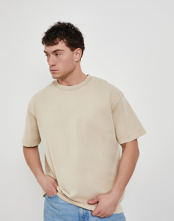 889-5106-2608 Футболка мужская беж, Lite by Mascotte