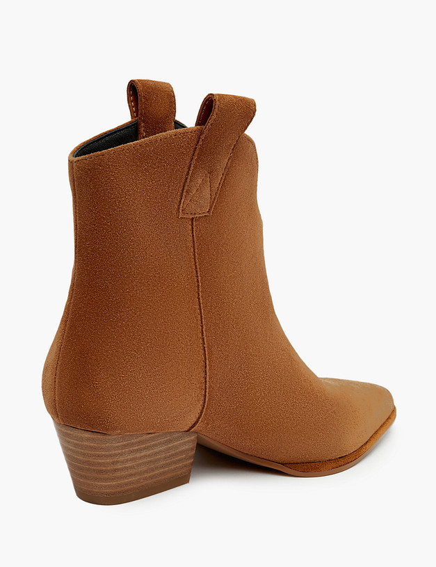 Коричневые женские казаки MASCOTTE 126-3203921-0209 | ракурс 3