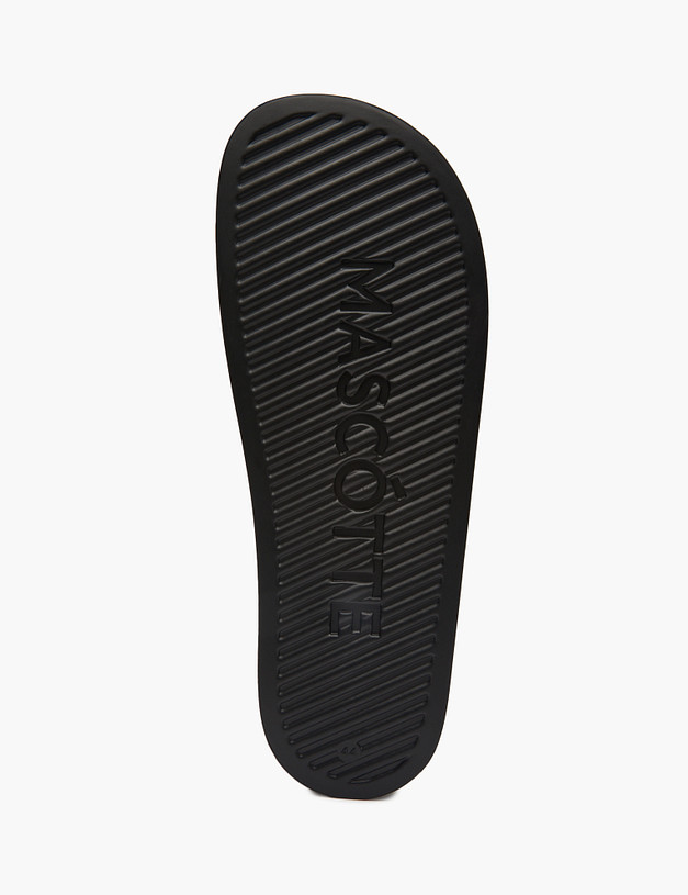 Черные мужские сабо MASCOTTE 128-514491-7102 | ракурс 7