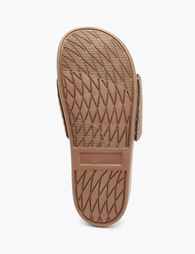 Бежевые женские слайдеры MASCOTTE 151-210425-0208 | ракурс 7