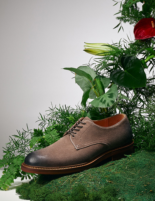 Коричневые мужские дерби MASCOTTE 175-510814-4667M | ракурс 2