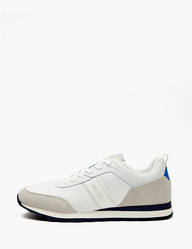 Белые мужские кроссовки MASCOTTE 189-4131223-0201 | ракурс 1