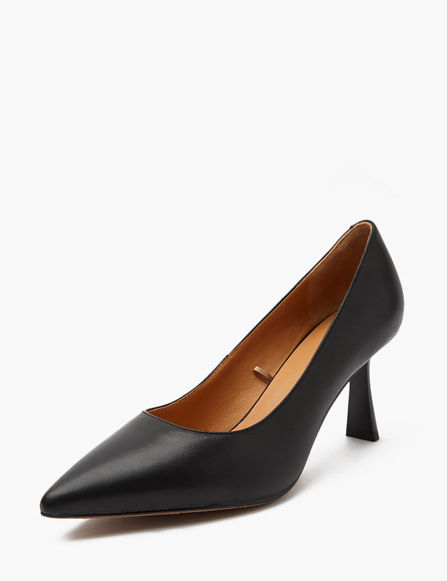 Черные женские туфли из натуральной кожи MASCOTTE 126-413811-3501M | ракурс 2