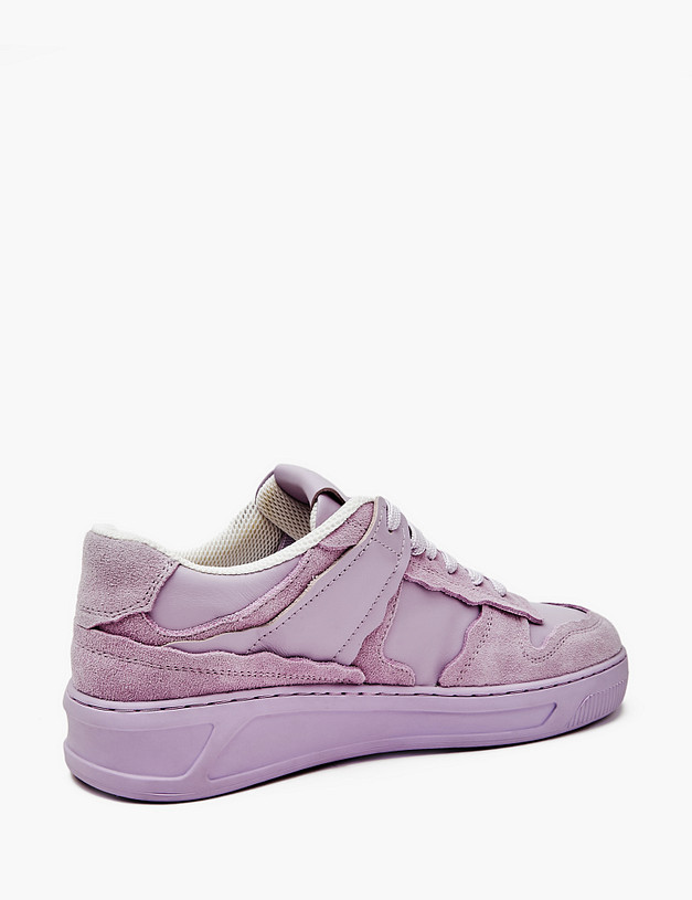 Фиолетовые женские кеды MASCOTTE 47-410621-0107 | ракурс 3 Фиолетовые женские кеды MASCOTTE 47-410621-0107 | ракурс 3