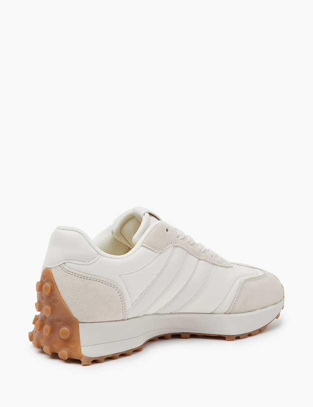 Молочные женские кроссовки MASCOTTE 64-320421-0201 | ракурс 5