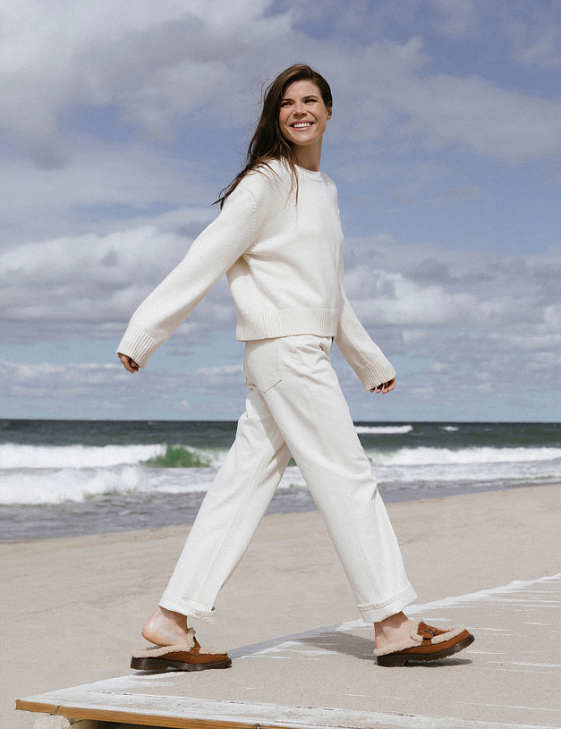 Рыжие женские сабо MASCOTTE 94-510542-0613 | ракурс 3