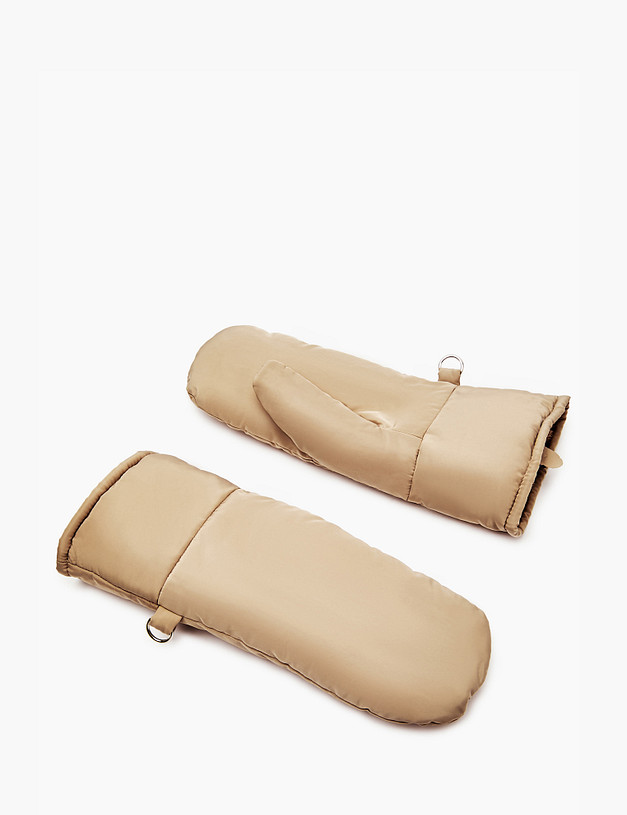 Бежевые женские варежки MASCOTTE 717-2218-2408 | ракурс 3 Бежевые женские варежки MASCOTTE 717-2218-2408 | ракурс 3