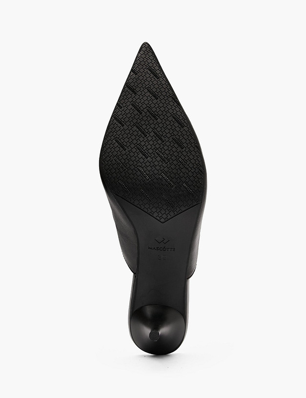 Черные женские сабо MASCOTTE 126-612616-3501M | ракурс 5