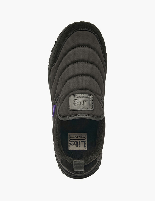 Черные женские дутики MASCOTTE 189-422024-0202 | ракурс 4 Черные женские дутики MASCOTTE 189-422024-0202 | ракурс 4