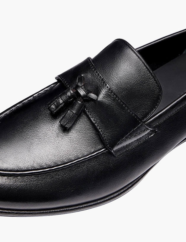 Черные мужские полуботинки MASCOTTE 58-614011-0102 | ракурс 6