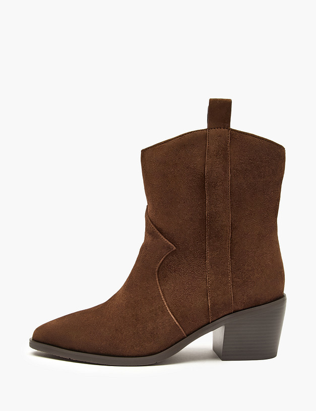 Коричневые женские казаки MASCOTTE 233-3205821-4695M | ракурс 4