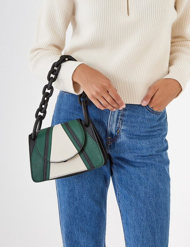 Черная женская сумка MASCOTTE 642-1212-604 | ракурс 1