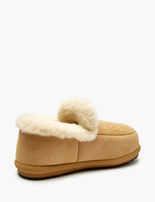 Бежевые женские угги MASCOTTE 234-520251-0608 | ракурс 4