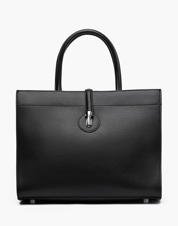 660-2145-602 Сумка женская кож.спилок/текстиль черн, M, Mascotte