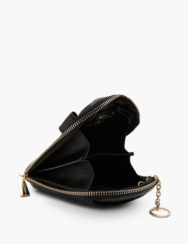 Черная женская сумка для мобильного MASCOTTE 610-3101-602 | ракурс 4