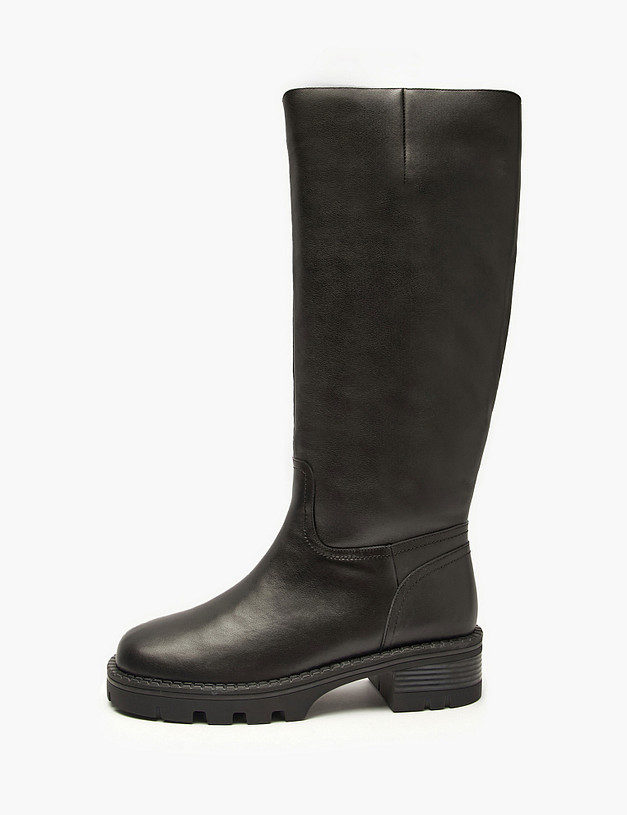 Черные женские зимние сапоги MASCOTTE 233-4242431-3100M | ракурс 1