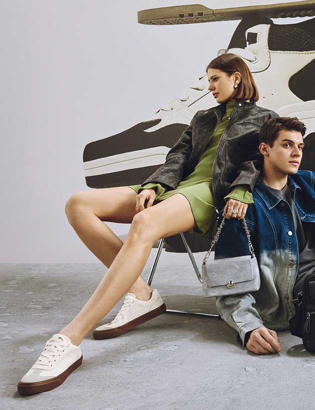 Молочные женские кеды MASCOTTE 156-4206822-0208 | ракурс 1