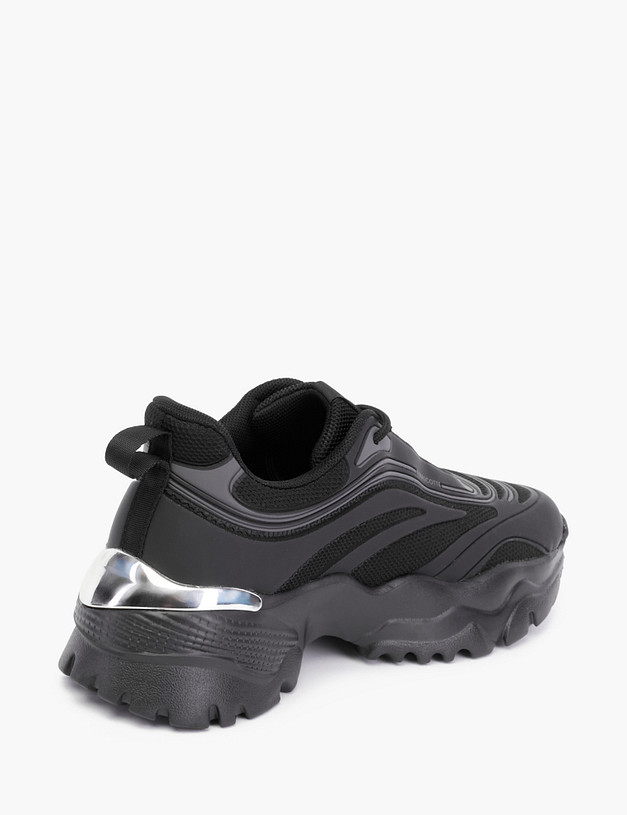 Черные женские кроссовки MASCOTTE 189-210121-0202 | ракурс 3