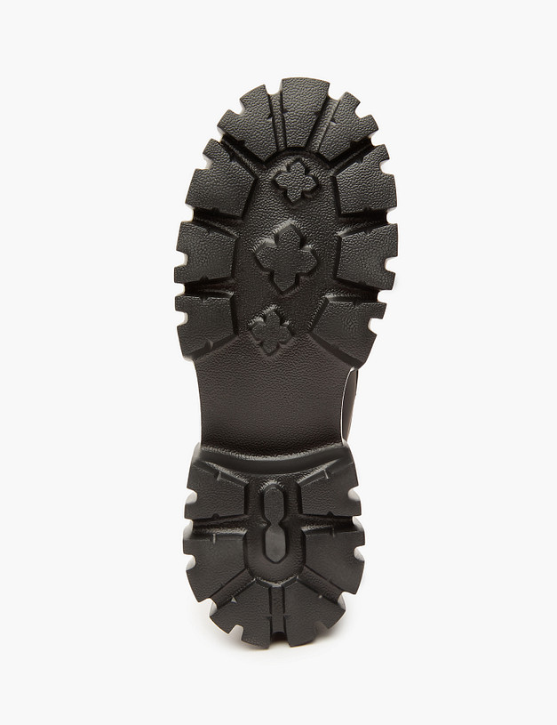 Черные женские ботинки на грубой подошве MASCOTTE 234-224926-0602 | ракурс 5