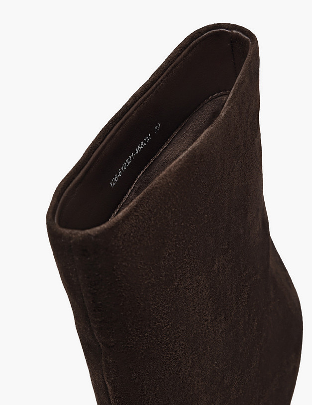 Коричневые женские ботильоны MASCOTTE 126-610321-4680M | ракурс 6