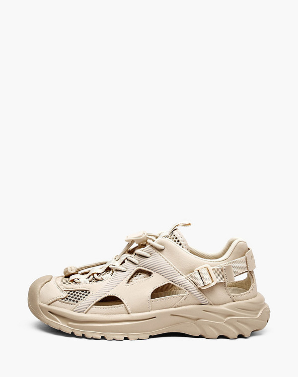 234-617721-0601 Полуботинки для активного отдыха мальч./девич. кож.спилок-текстиль/текстиль молочн, Mascotte JUNIOR