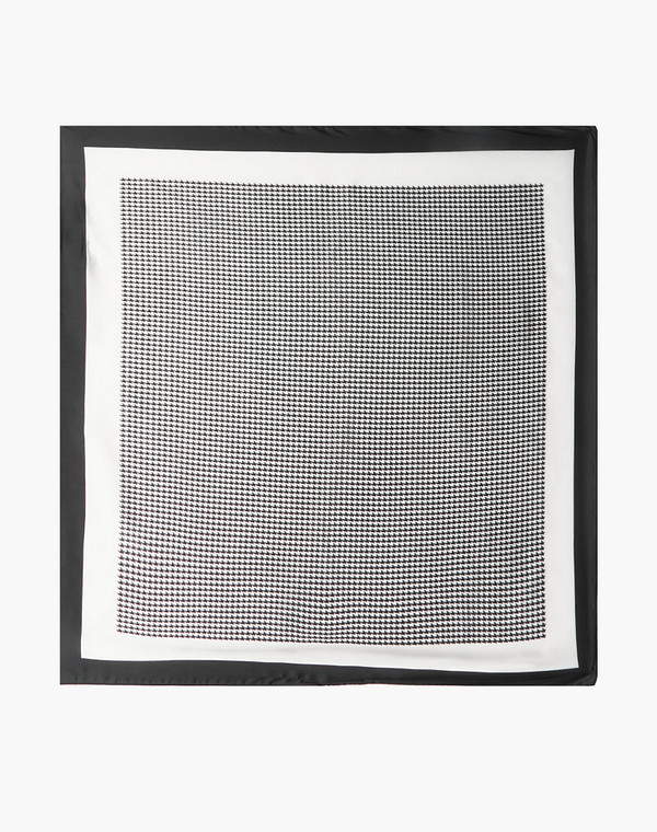 766-2112-2410 Платок женский черн-бел, Mascotte