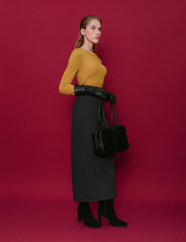 Черные женские ботильоны MASCOTTE 175-5281324-3605M | ракурс 9